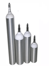 Aluminum Oxygen Cylinders (Empty) | Toggle Post Valve-Airways-Birth Supplies Canada