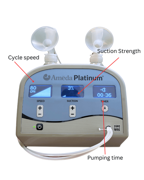 Ameda Platinum® Breast Pump-Lactation Aids-Birth Supplies Canada