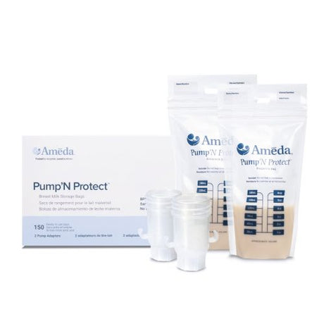 Ameda Pump ‘N Protect® Milk Storage Bags-Lactation Aids-Birth Supplies Canada