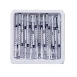 BD Allergist Tray 1 mL Syringe & Needle | Pre-Assembled, Sterile, Latex-Free-Needles-Birth Supplies Canada
