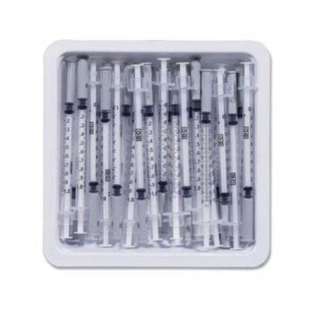 BD Allergist Tray 1 mL Syringe & Needle | Pre-Assembled, Sterile, Latex-Free-Needles-Birth Supplies Canada