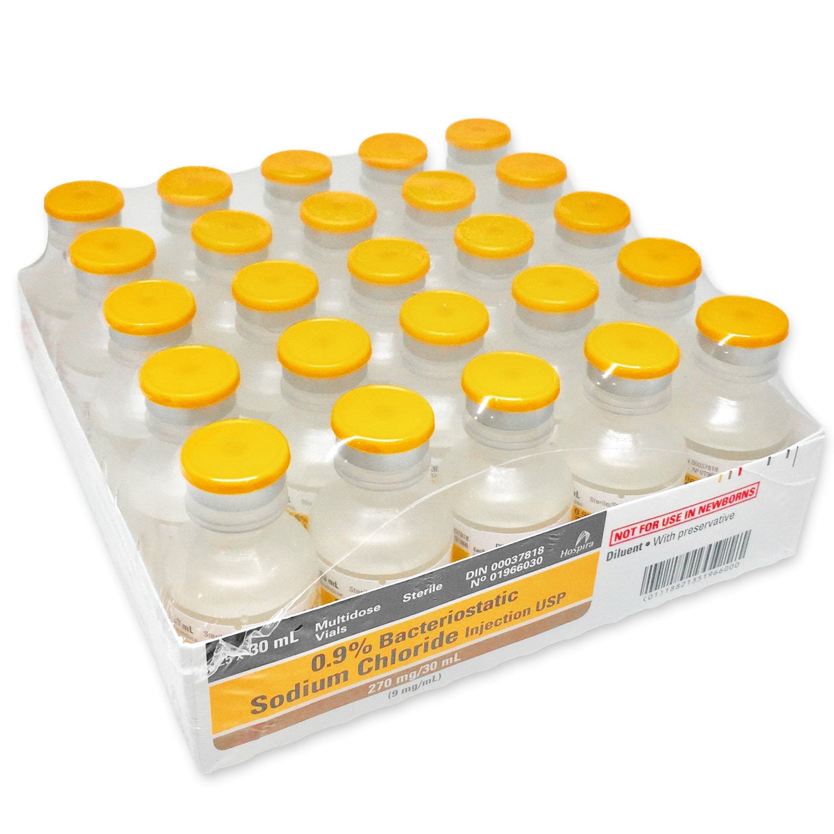 Bacteriostatic Sodium Chloride | Hospira-IV Solutions-Birth Supplies Canada