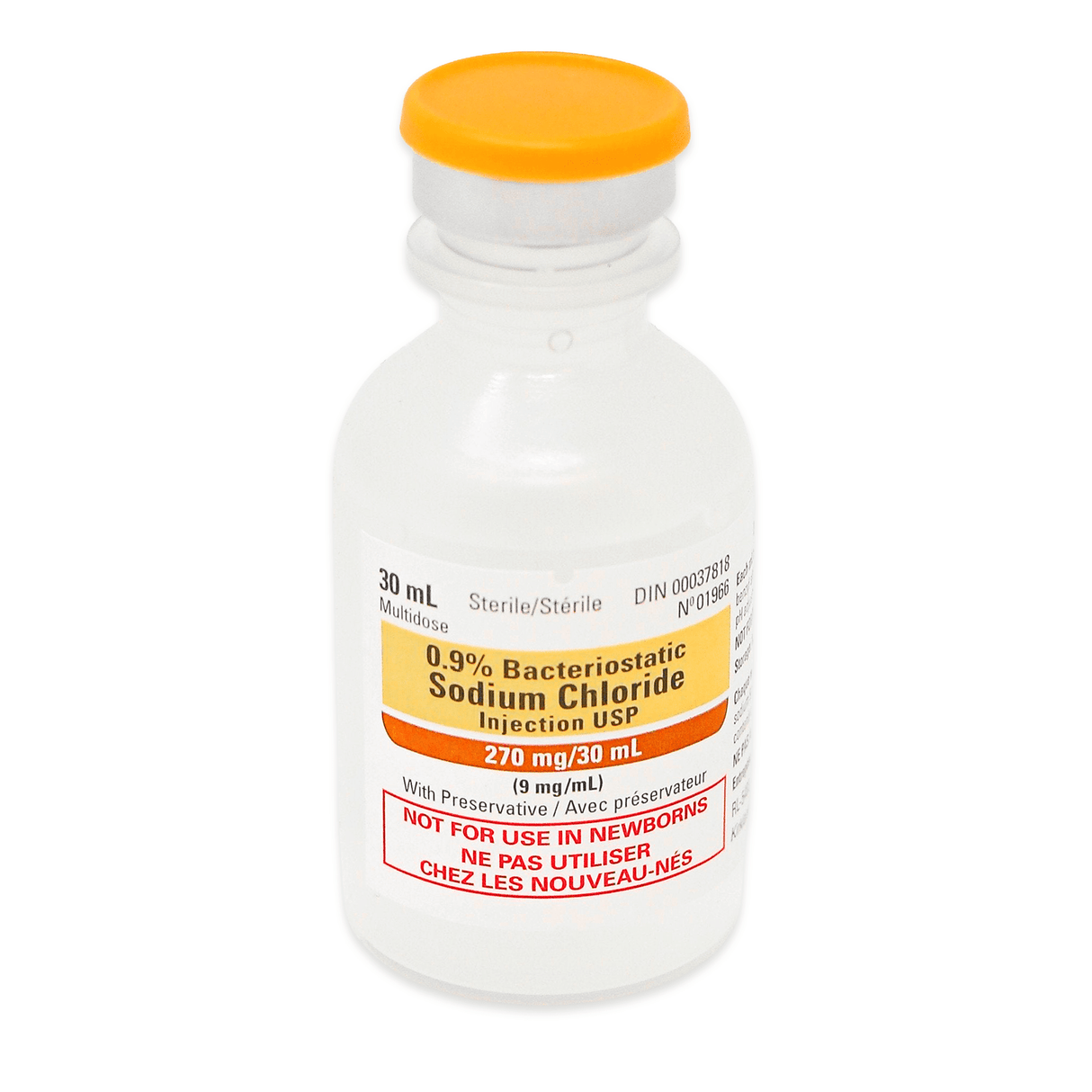 Bacteriostatic Sodium Chloride | Hospira-IV Solutions-Birth Supplies Canada