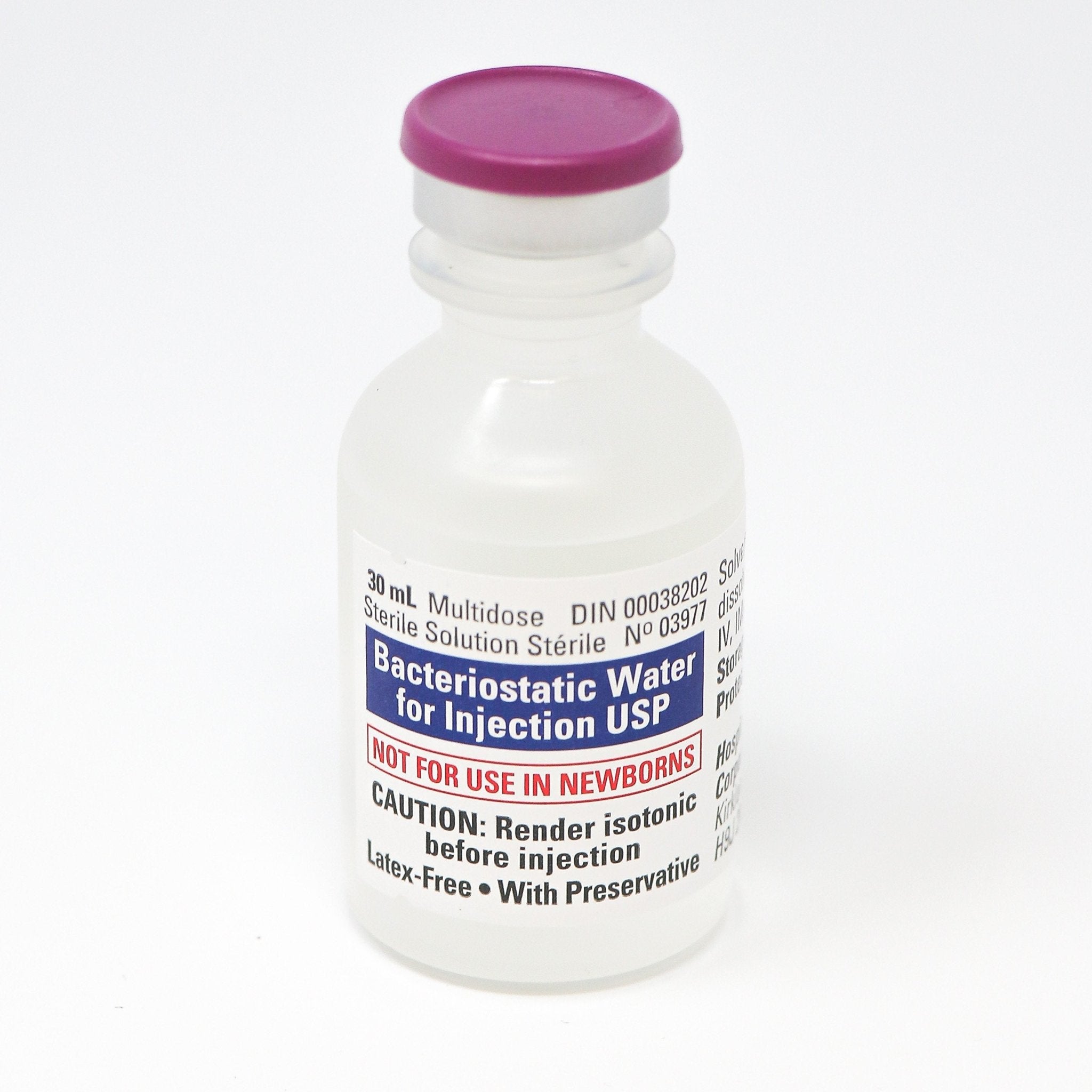 anti bac water for injection Bacteriostatic Water for Injection 30mL