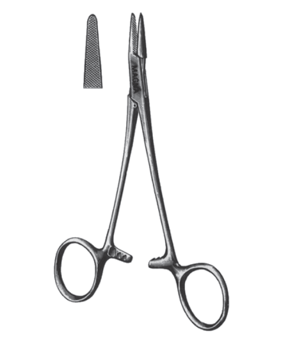 Baumgartner Needle Holder 5.5" (14cm) | Reusable-Instruments-Birth Supplies Canada