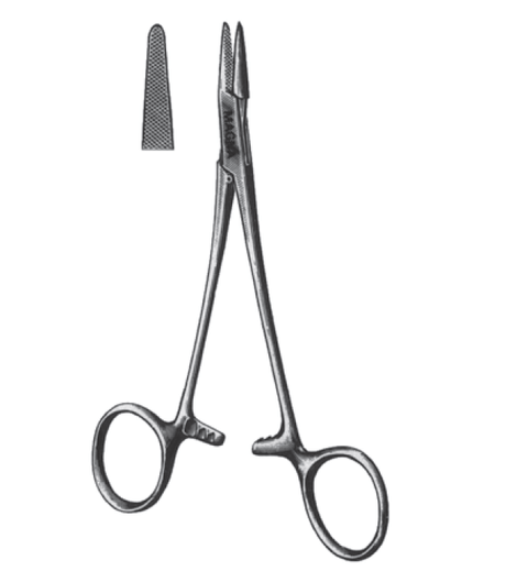 Baumgartner Needle Holder 5.5" (14cm) | Reusable-Medical Instruments-Birth Supplies Canada