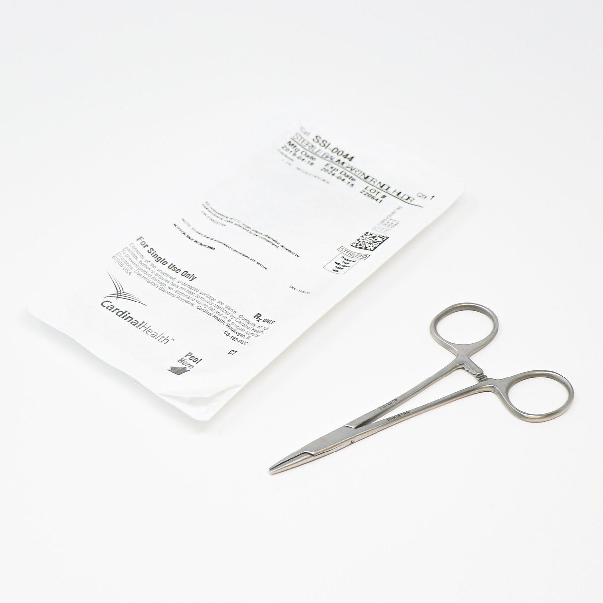 Baumgartner Needle Holder (5.5" Curved) | Sterile-Medical Instruments-Birth Supplies Canada