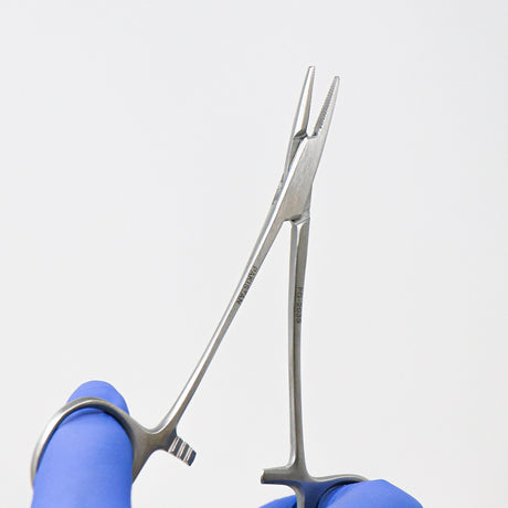 Baumgartner Needle Holder (5.5" Curved) | Sterile-Medical Instruments-Birth Supplies Canada