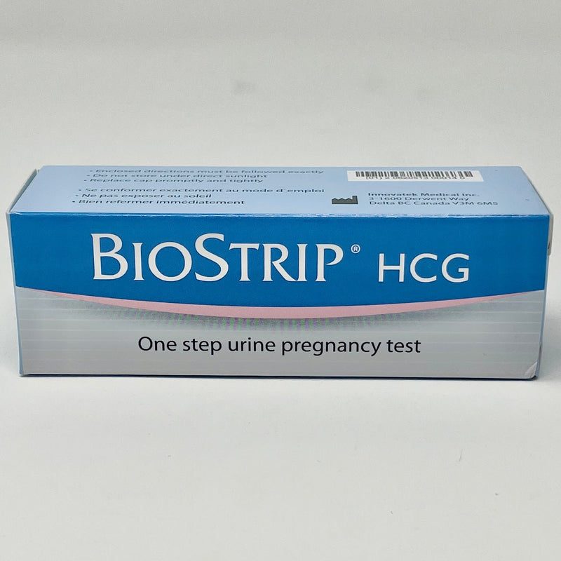 BioStrip hCG Urine Pregnancy Test-Diagnostics-Birth Supplies Canada