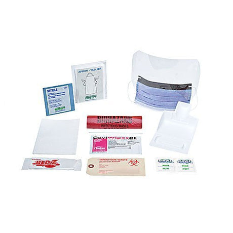 Biohazard Spill Kit Deluxe | Clean-up for Infectious Fluid & Blood-Cleaning Supplies-Birth Supplies Canada