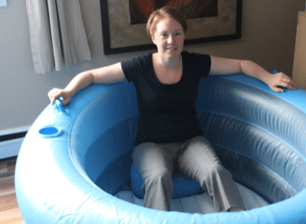 Birth Pool in a Box Eco Mini Pool - PERSONAL-Waterbirth-Birth Supplies Canada