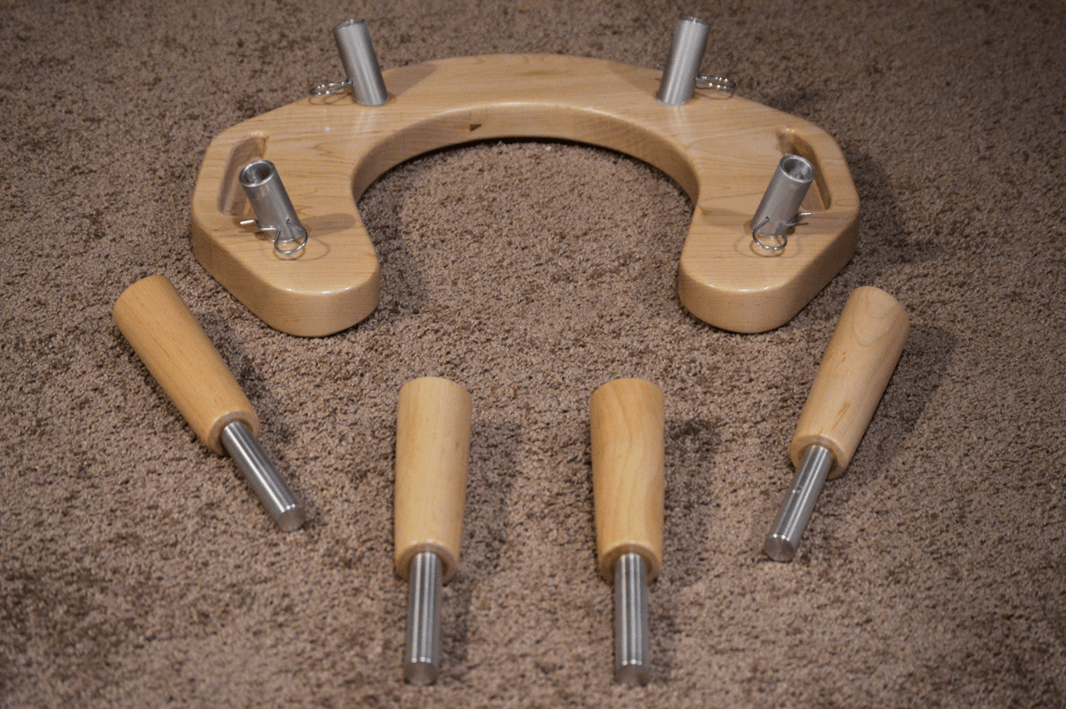 Delivery Stool Birth Stool w/ Removable Legs-Labour & Doula Supplies-Birth Supplies Canada