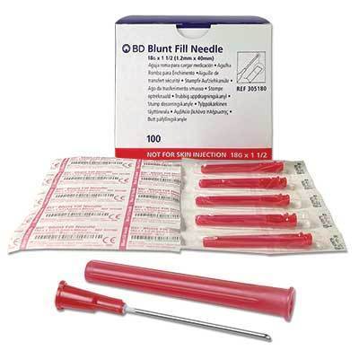 Blunt Fill Needles | BD-Medical Devices-Birth Supplies Canada