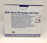 Blunt Filter Needles | Safety Ampoule Medication Prep | BD-Medical Devices-Birth Supplies Canada