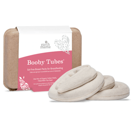 Booby Tubes Breast Packs (Set of 2) | Warm or Cold-Lactation Aids-Birth Supplies Canada
