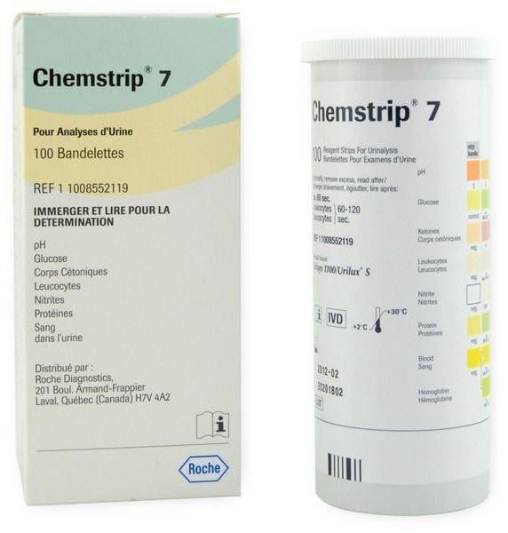 Chemstrip 7 Test Strips-Diagnostics-Birth Supplies Canada