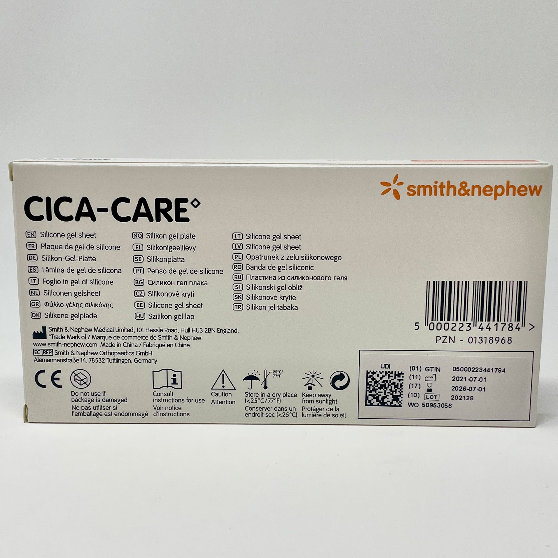 CICA-CARE Scar Treatment for Cesarean & Surgical Scars | Silicone