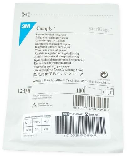 Comply SteriGage Chemical Integrator | 3M-Autoclave-Birth Supplies Canada