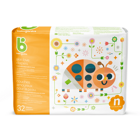 Diapers Babyganics Skin Love-Baby Care-Birth Supplies Canada