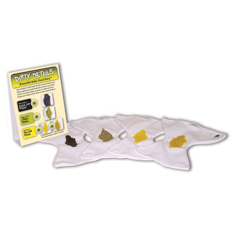 Dirty Details: Breastfed Baby Stool Story Display-Birth Supplies Canada
