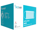 Disposable Face Mask, ASTM Level 1-Medical Supplies-Birth Supplies Canada