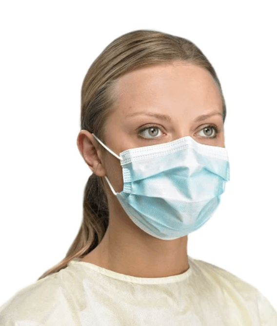 Disposable Face Mask, ASTM Level 1-Medical Supplies-Birth Supplies Canada