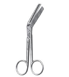 Episiotomy Scissors 5.5" Angled-Instruments-Birth Supplies Canada