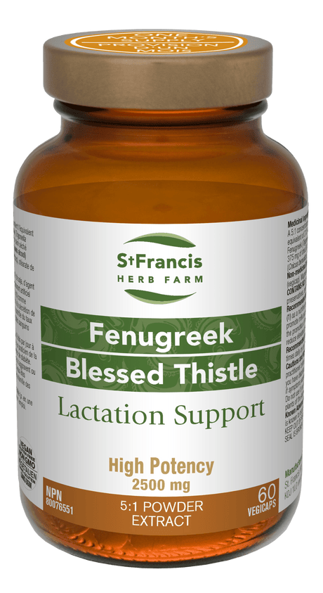 Fenugreek & Blessed Thistle Lactation Support Supplement-Supplements-Birth Supplies Canada