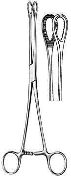 Foerster Sponge Forceps 9.5", Serrated | Reusable-Medical Instruments-Birth Supplies Canada