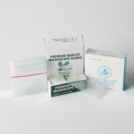 Frosted Microscope Slides (3 in x 1 in)-Non-Medical Supplies-Birth Supplies Canada