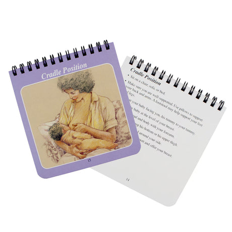 Guide to Breastfeeding Spiral-Bound Chart Set-Teaching Aids-Birth Supplies Canada