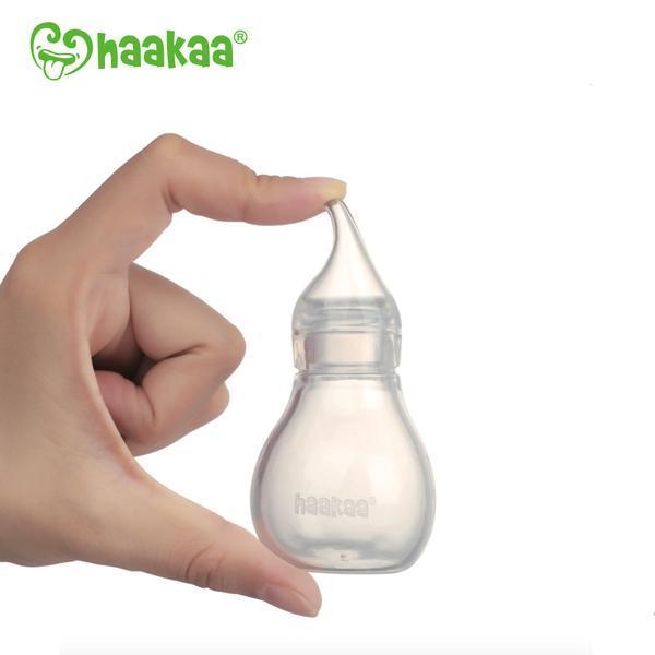 Haakaa Nasal Easy-Squeezy Silicone Bulb Syringe 0m+-Baby Care-Birth Supplies Canada