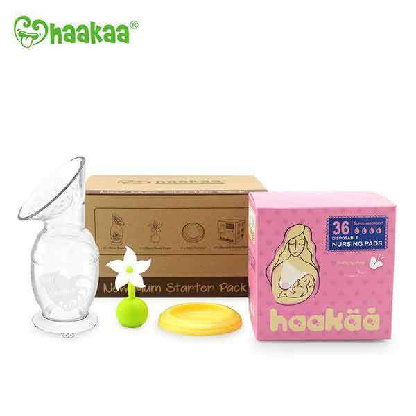 Haakaa New Mom Starter Kit Pack-Breastfeeding-Birth Supplies Canada