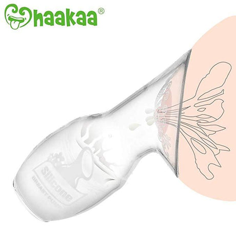 Haakaa Silicone Breast Pump 100mL-Breastfeeding-Birth Supplies Canada