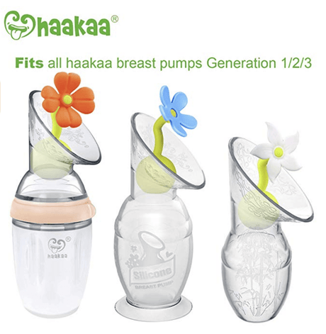 Haakaa Silicone Breast Pump 100mL-Breastfeeding-Birth Supplies Canada