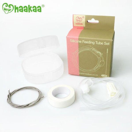 Haakaa Silicone Feeding Tube Set-Breastfeeding-Birth Supplies Canada