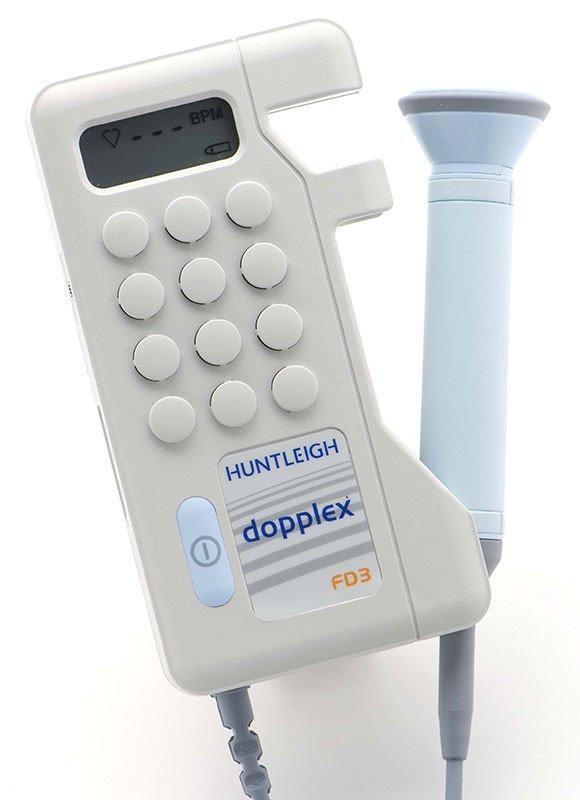 Huntleigh FD3 + Waterproof Fetal Heart Rate Display Doppler-Medical Equipment-Birth Supplies Canada