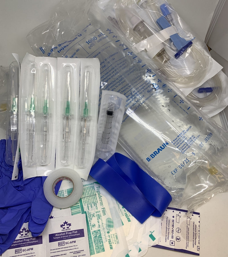 IV Administration ~ Lab Practice Kit-MDL-KITS-Birth Supplies Canada