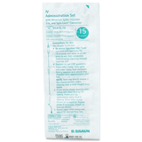 IV Gravity Admin Sets Needle-Free, 15drops/mL, 93" | Braun-IV Supplies-Birth Supplies Canada