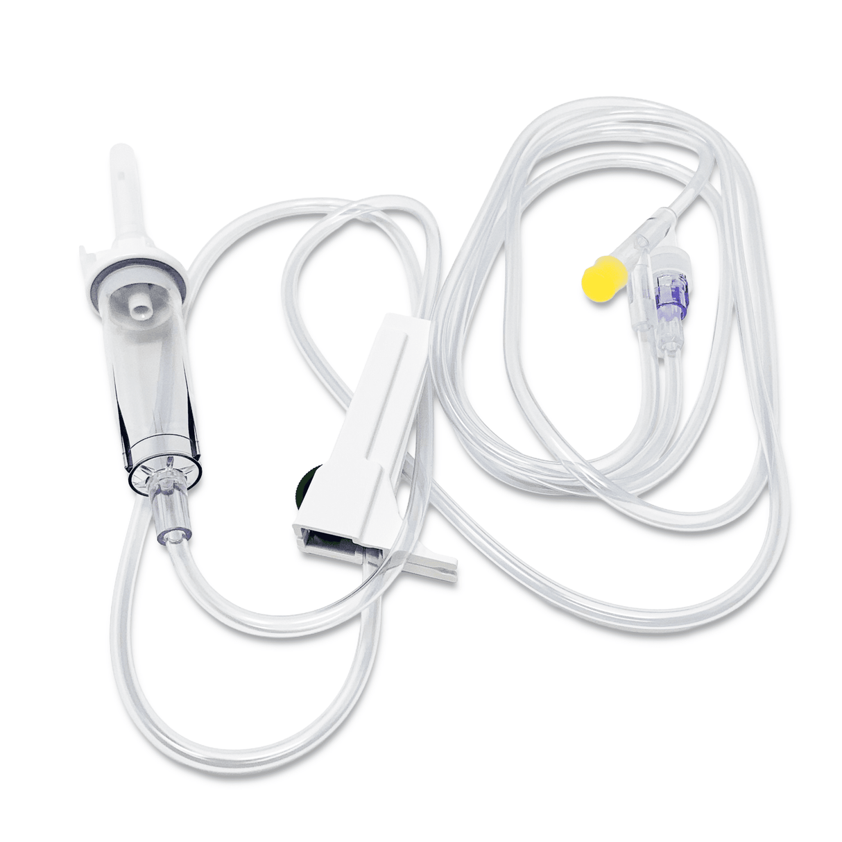 IV Gravity Admin Sets Needle-Free, 15drops/mL, 93" | Braun-Medical Devices-Birth Supplies Canada