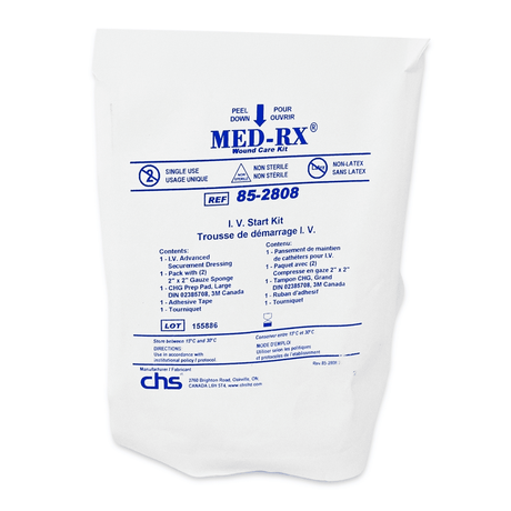 IV Start Kit – Sterile, Single-Use-IV Supplies-Birth Supplies Canada