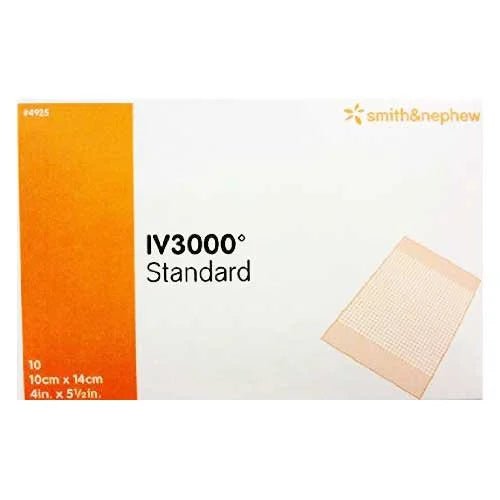 IV3000 Transparent Film Cannula Dressing 4" x 5.5"-Medical Supplies-Birth Supplies Canada