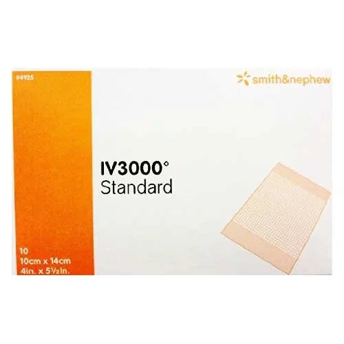 IV3000 Transparent Film Cannula Dressing 4" x 5.5"-Medical Supplies-Birth Supplies Canada