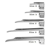 Laryngoscope Blades Miller Straight - CONVENTIONAL-Airways-Birth Supplies Canada