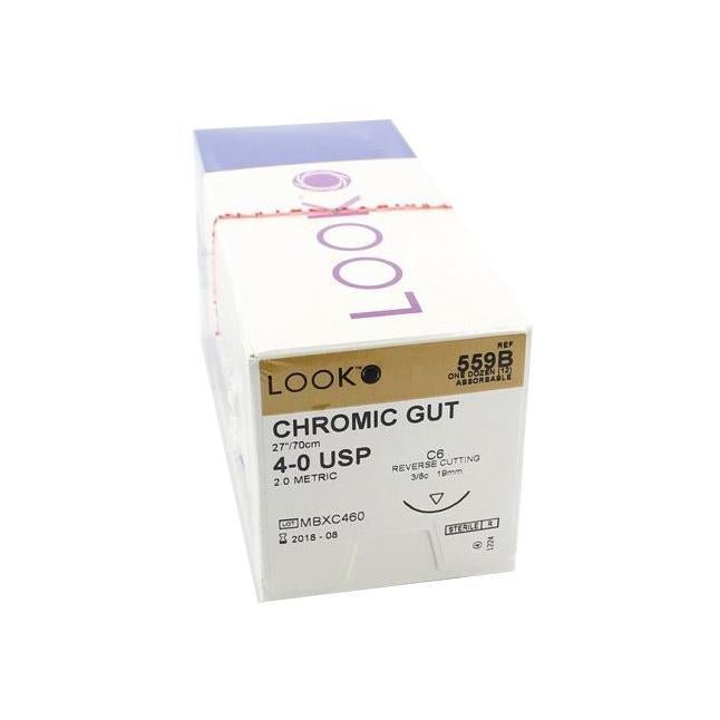 Look™ Sutures - Chromic Gut-Medical Devices-Birth Supplies Canada