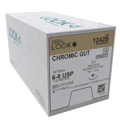 Look™ Sutures - Chromic Gut-Medical Devices-Birth Supplies Canada