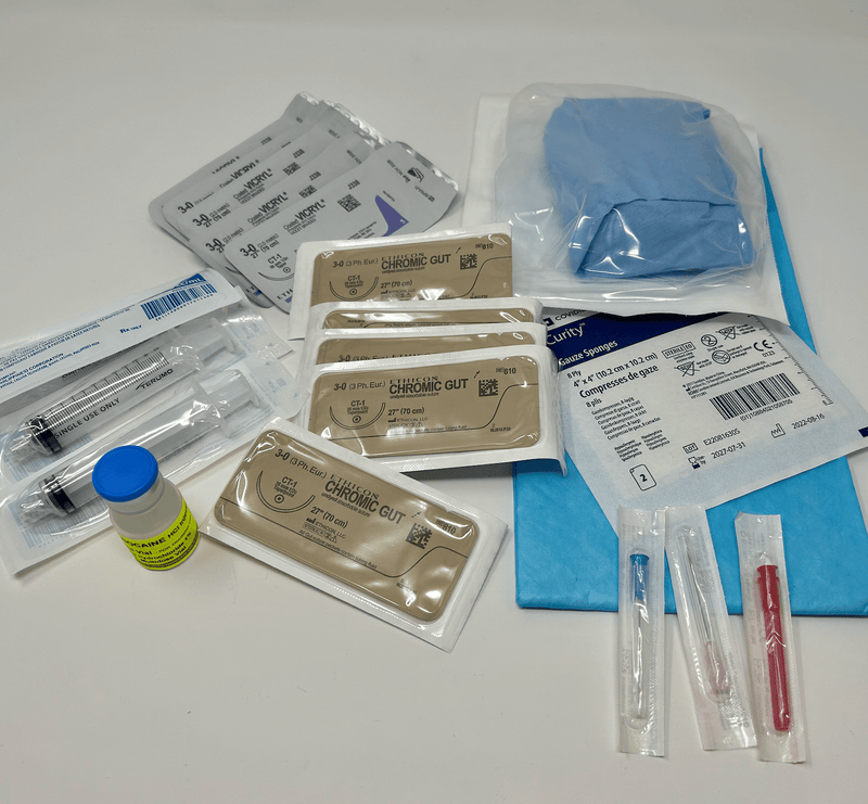 MDWF 2001: WEEK 10 (Perineal Suturing Lab Kit)-Medical Supplies-Birth Supplies Canada