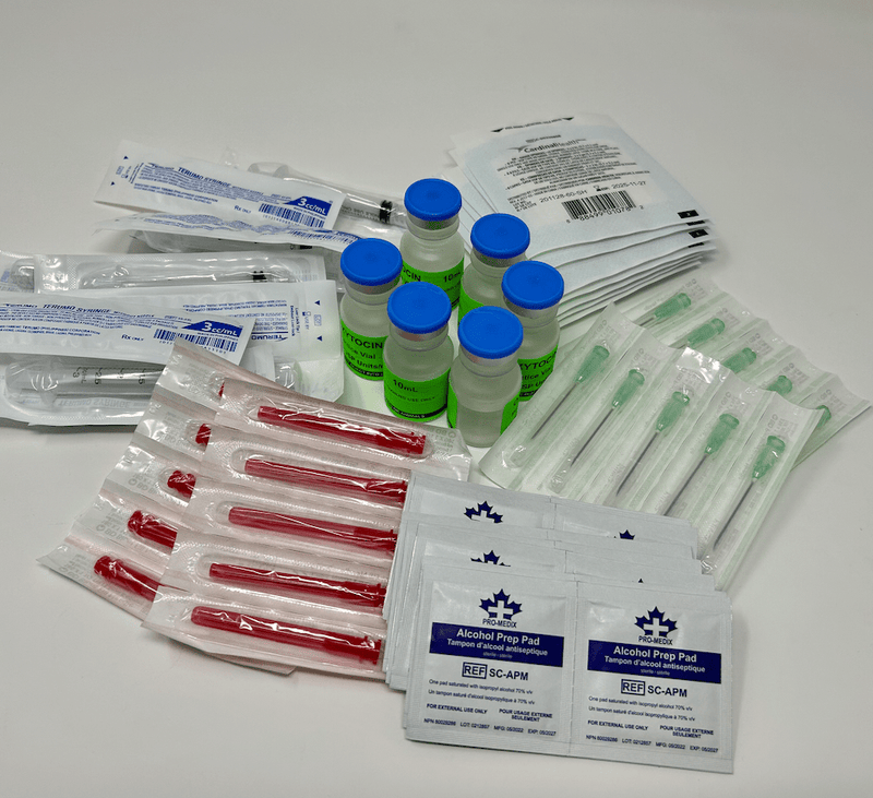 MDWF 2001: WEEK 3,9,11,12 (Injections Lab Kit)-Medical Supplies-Birth Supplies Canada