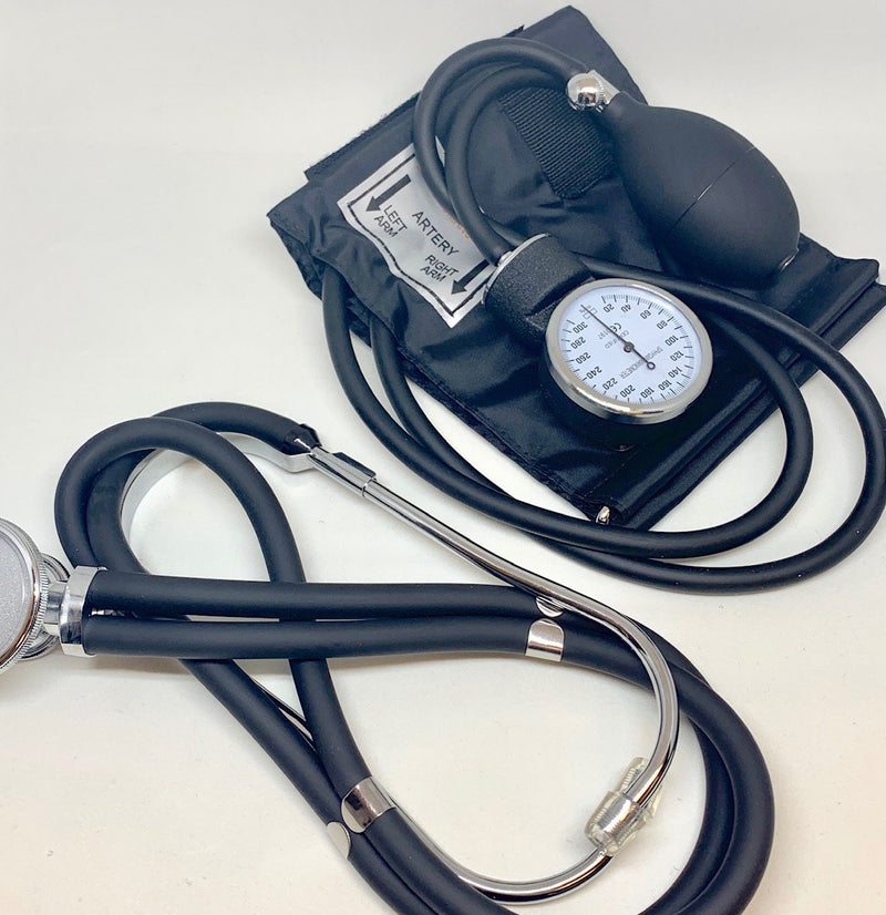 Manual Blood Pressure Unit & Stethoscope COMBO-Medical Equipment-Birth Supplies Canada