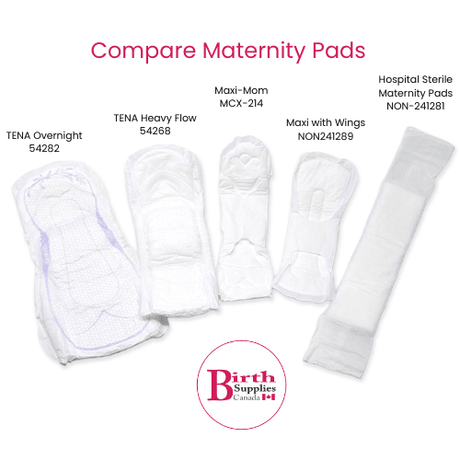 MaxiMom Overnight Pads-Postpartum Supplies-Birth Supplies Canada